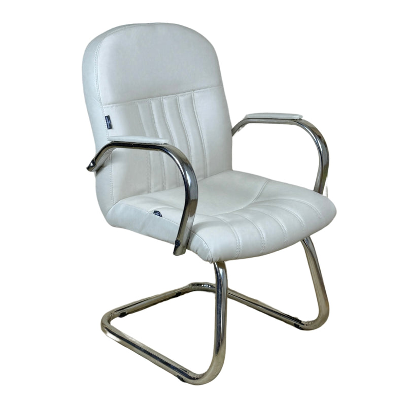 Fauteuil Visiteur Italy Chrome - Go Chaise