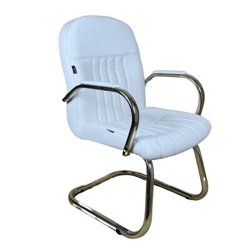 Fauteuil Visiteur Italy Chrome - Go Chaise