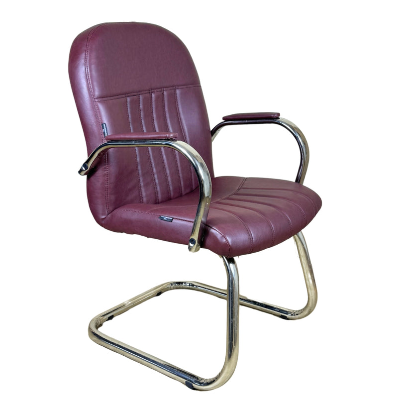 Fauteuil Visiteur Italy Chrome - Go Chaise