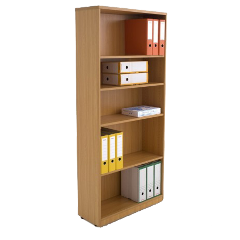 Armoire bibliothèque en bois élégante et fonctionnelle, parfaite pour ranger des livres et décorer les espaces de bureau ou de maison.