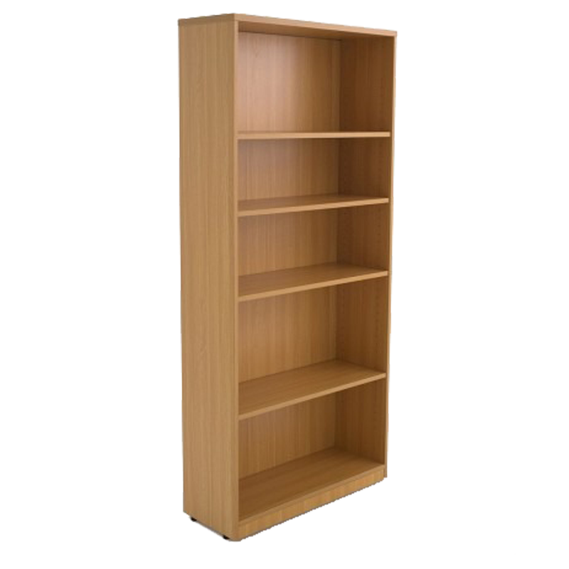 Armoire bibliothèque en bois élégante et fonctionnelle, parfaite pour ranger des livres et décorer les espaces de bureau ou de maison.